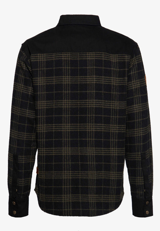 K.K. ADVENTURE GEAR OUTDOOR - CHEMISE AVEC DOUBLURE SOFTSHELL AMOVIBLE