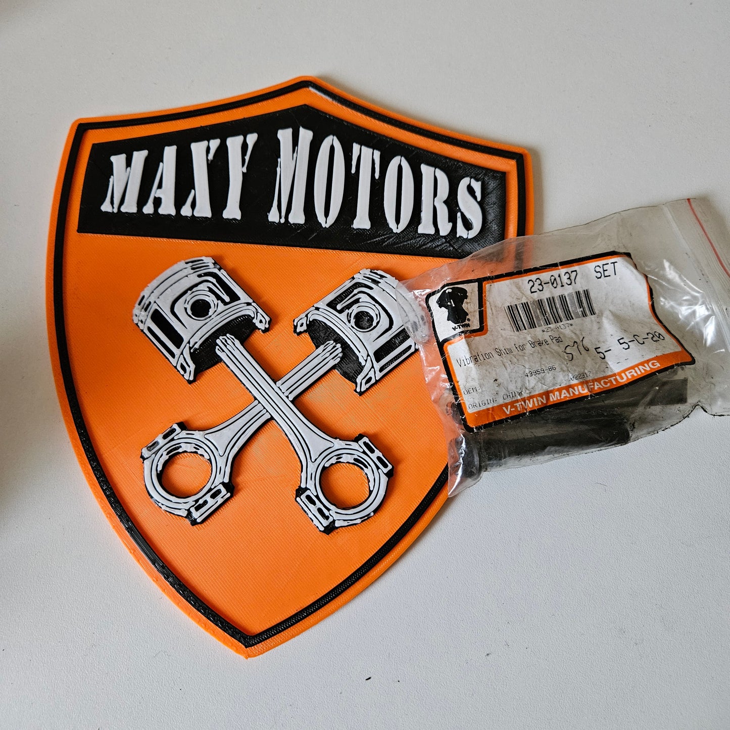 Kit anti vibration d'étrier de frein arrière - V-TWIN 23-0137