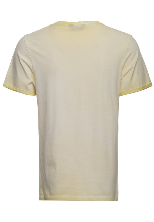 OIL WASHED T-SHIRT - BIKERS ISLAND