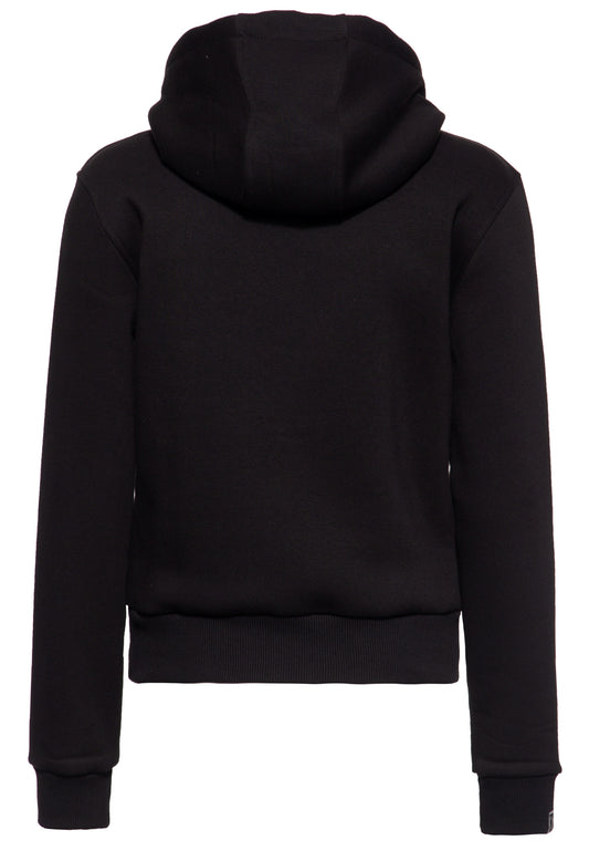 HOODED SWEATSHIRT WITH “Q CALIFORNIA” EMBROIDERY