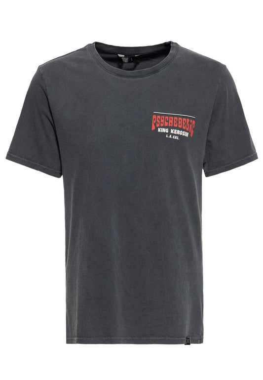 ACID WASHED T-SHIRT - PSYCHEDELIC