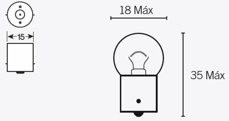 Ampoule 6V IOW LOT DE 8 TECNIUM-14664