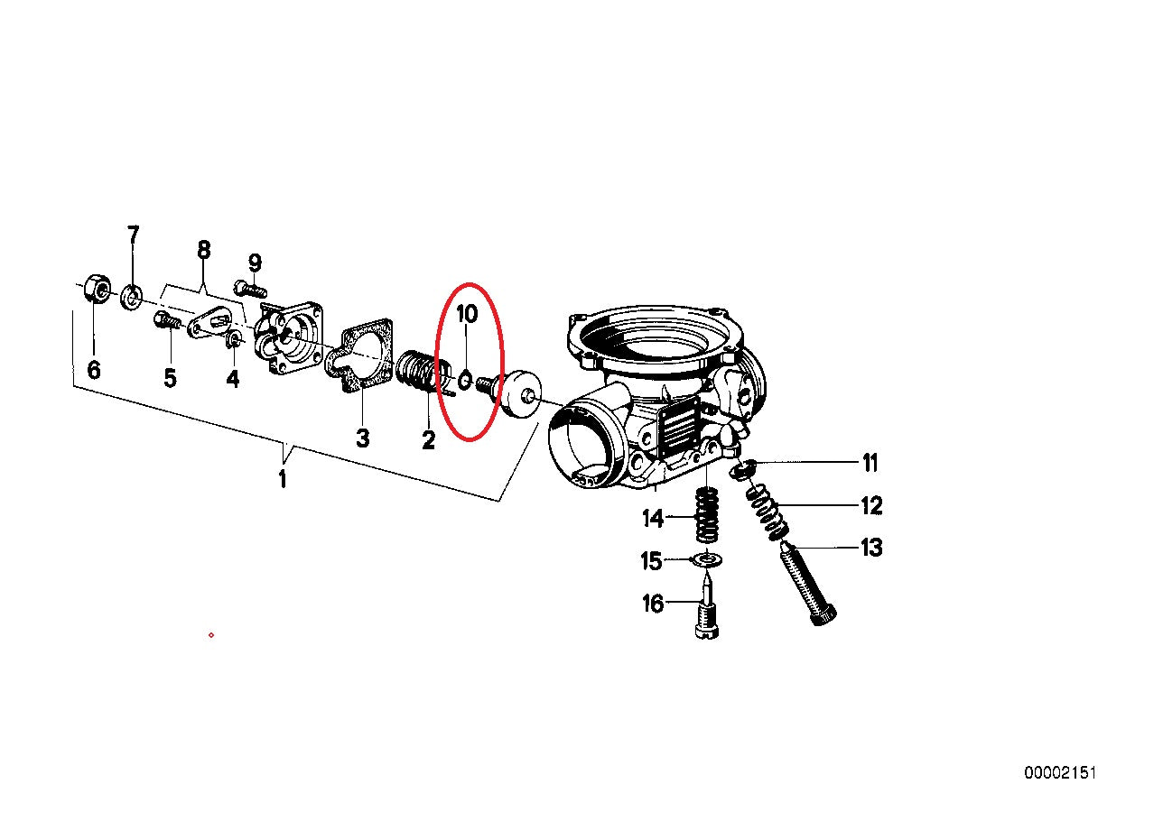 Sealing washer - BMW-13111257819