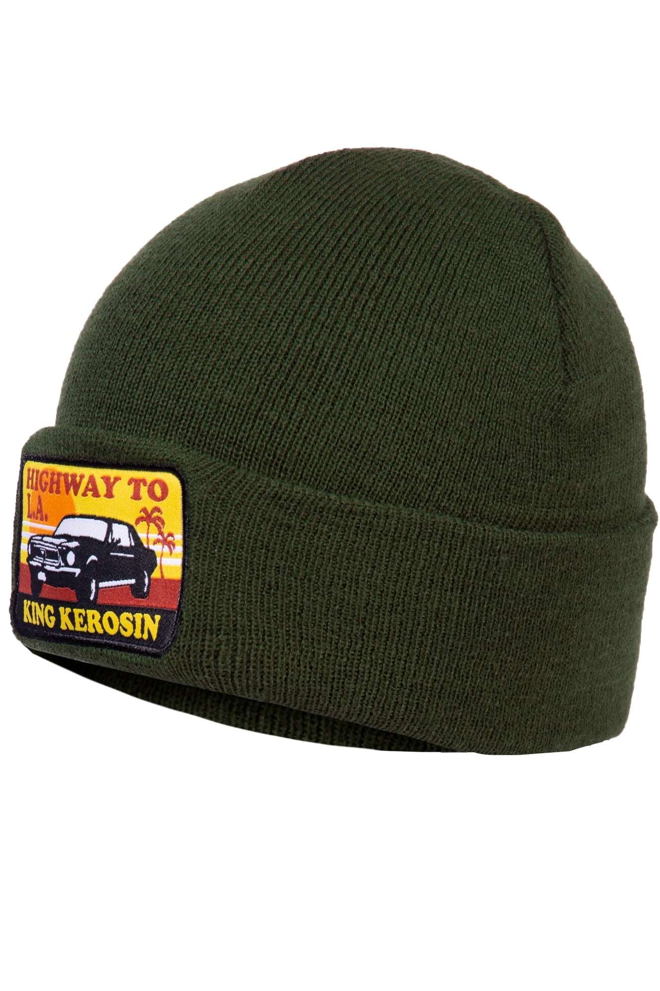 BONNET HOMME EN TRICOT »HIGHWAY TO LA«