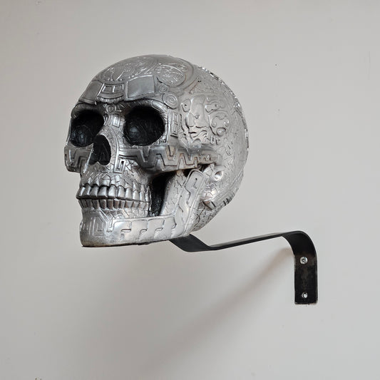 Aztec Skull / Skull Helmet Support - Made in France