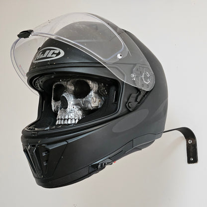 Soporte para casco Aztec Skull / Skull - Hecho en Francia