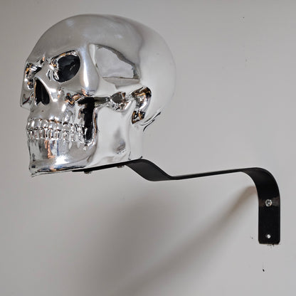 Chromed Skull / Skull Helmet Support - Made in France