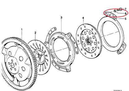 Rondelle éventail A7,4 - BMW-21211242377