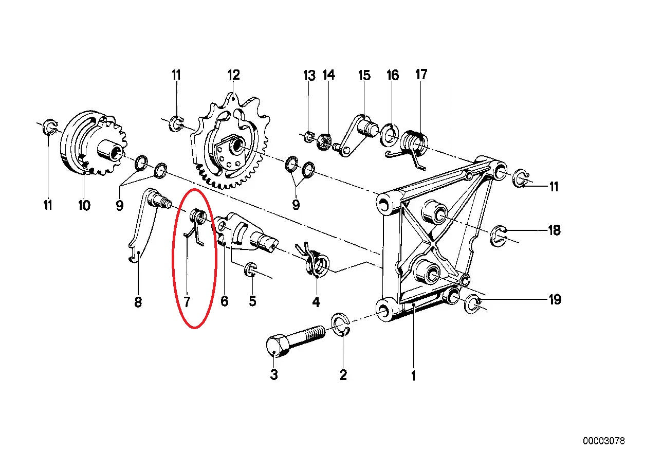 Ressort - BMW-23311242910