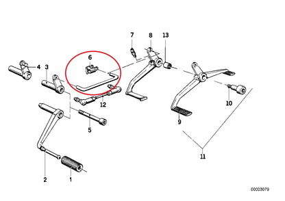 Tige de commande L=85 - BMW-23417714804