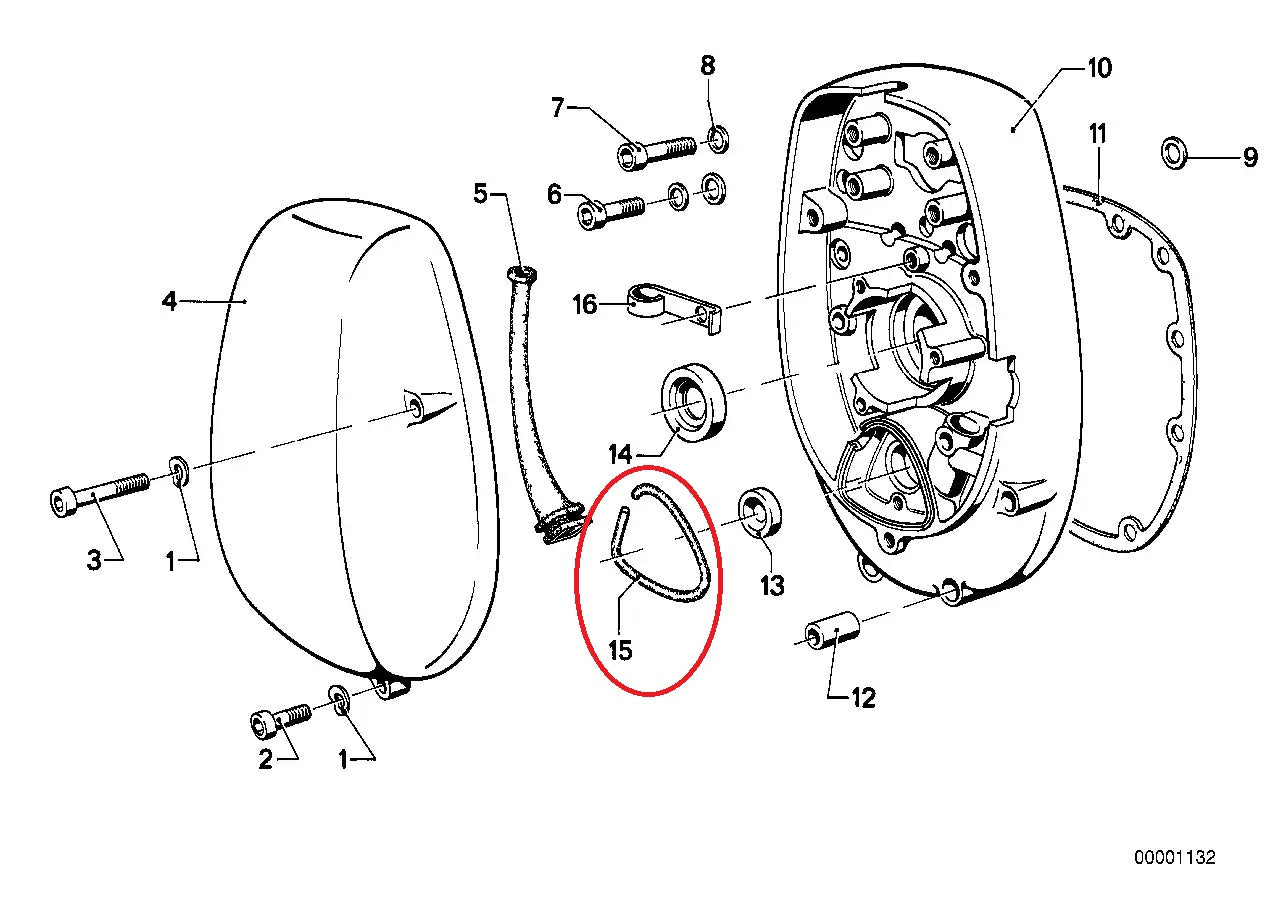 Joint 3,2MM - BMW-11141265394