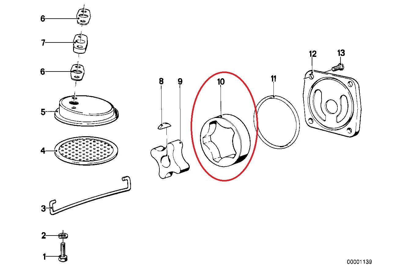 Outer rotor - BMW-11411253293