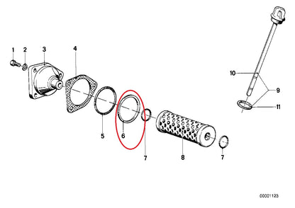 Oil Filter Washer - BMW-11421336895