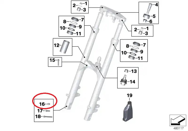 Junta tórica - BMW-31422312714