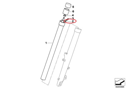 Paire de Joint torique - BMW-31422330054