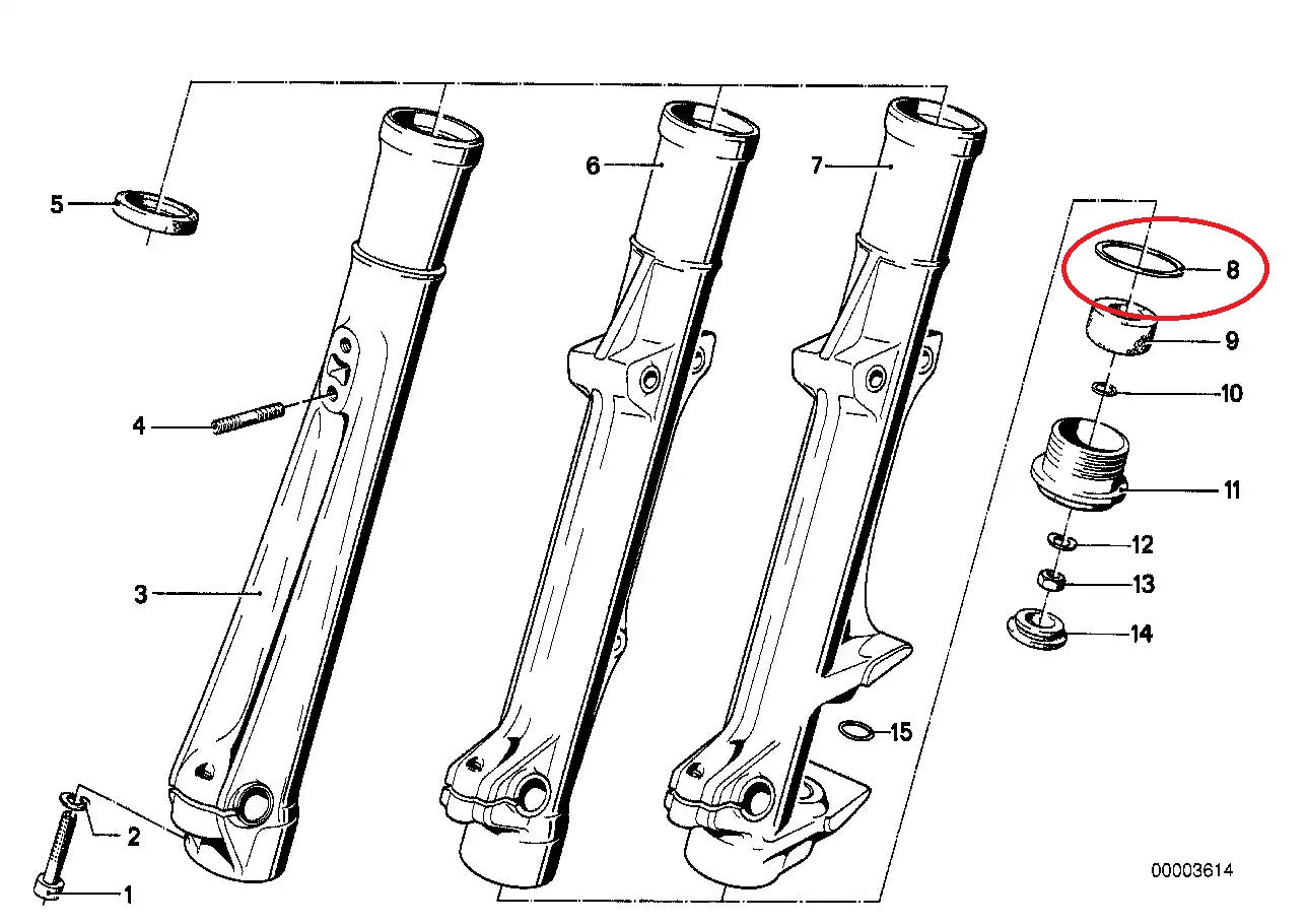 Sealing washer - BMW-31429963490