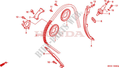 Cam chain tensioner HONDA 14510-MAT-000