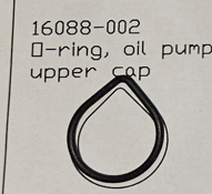 Oil Seal H1 500 from 1969 to 1975- Kawasaki-16088-002