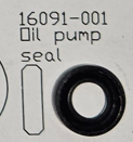 Oil Seal H1 500 from 1969 to 1975 - Kawasaki-16091-001