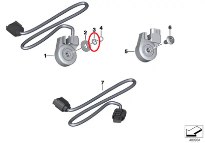 Circlips / Anillo de seguridad - BMW-07119903479