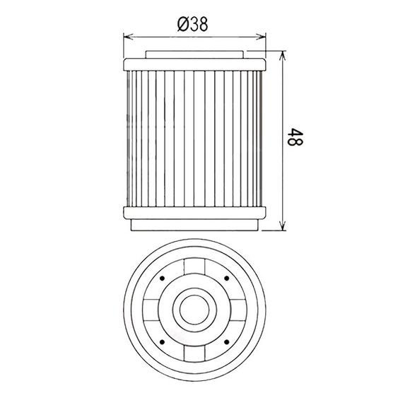 HIFLOFILTRO oil filter - HF143