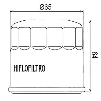 HIFLOFILTRO oil filter - HF204