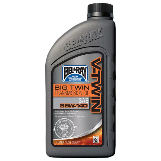 BEL-RAY BIG TWIN TRANSMISSION OIL 85W140, 1 Liter