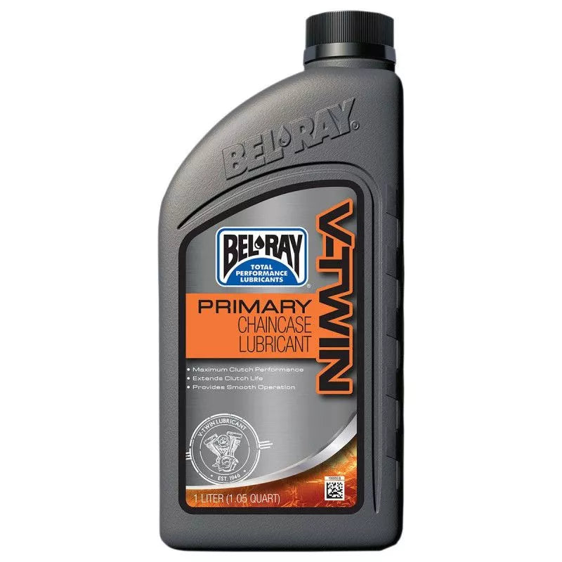 ACEITE LUBRICANTE DE TRANSMISIÓN PRIMARIO DE CAJA DE CADENA BEL-RAY V-TWIN, 1 litro