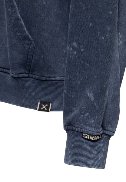 ACID WASHED TRACK JACKET »HIT THE ROAD JACK« 