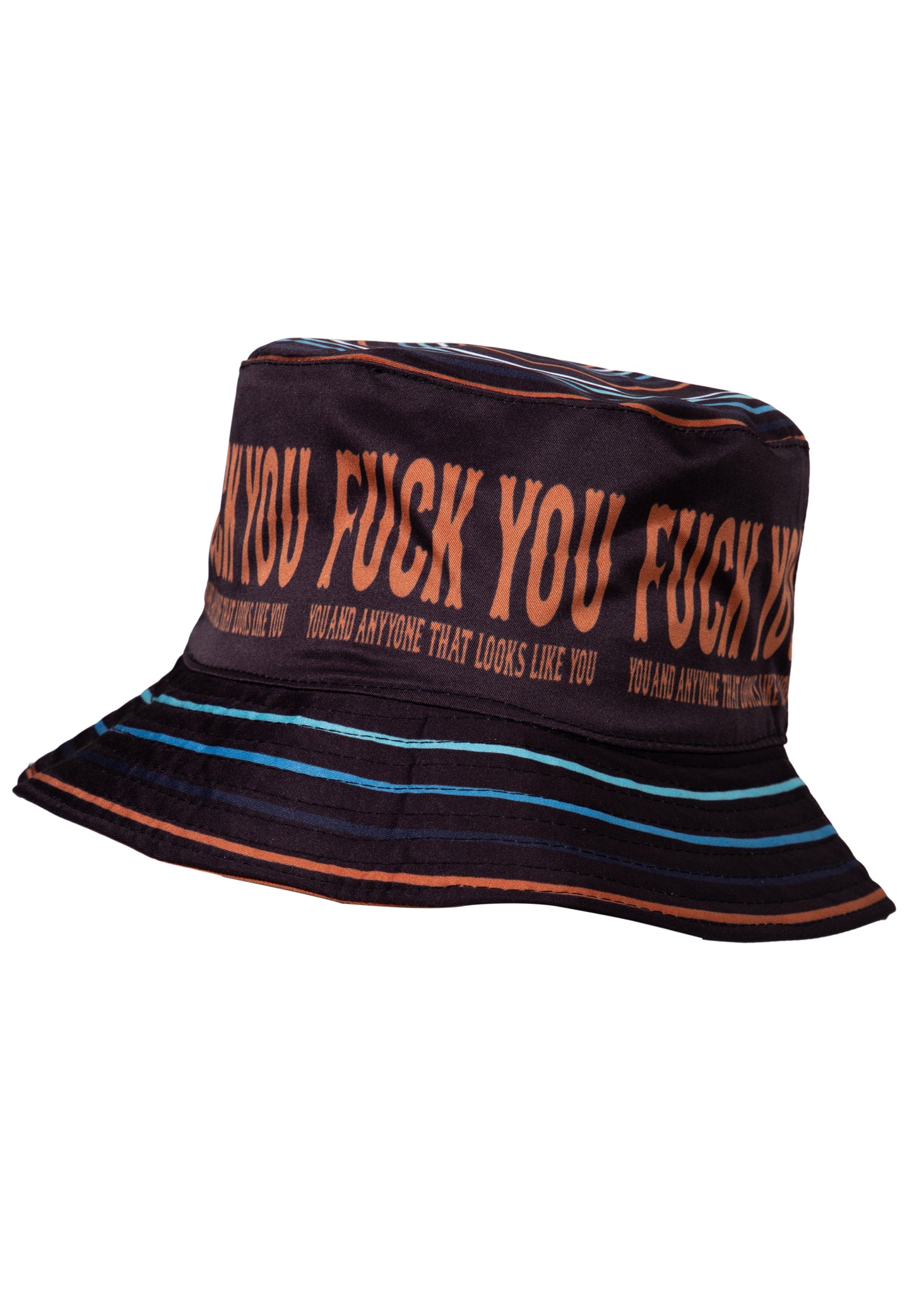 CHAPEAU BOB HOMME "FUCK YOU"