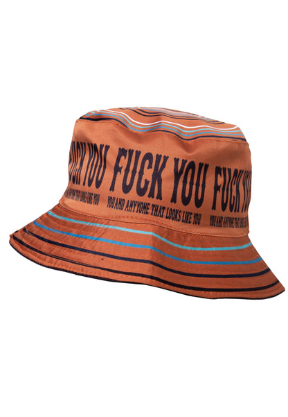 CHAPEAU BOB HOMME "FUCK YOU"