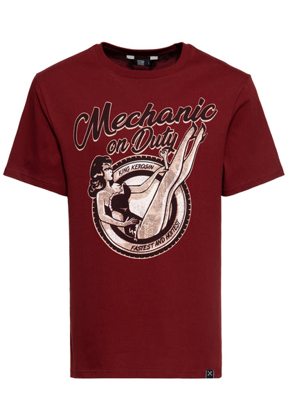 CLASSIC “MECHANIC ON DUTY” T-SHIRT 