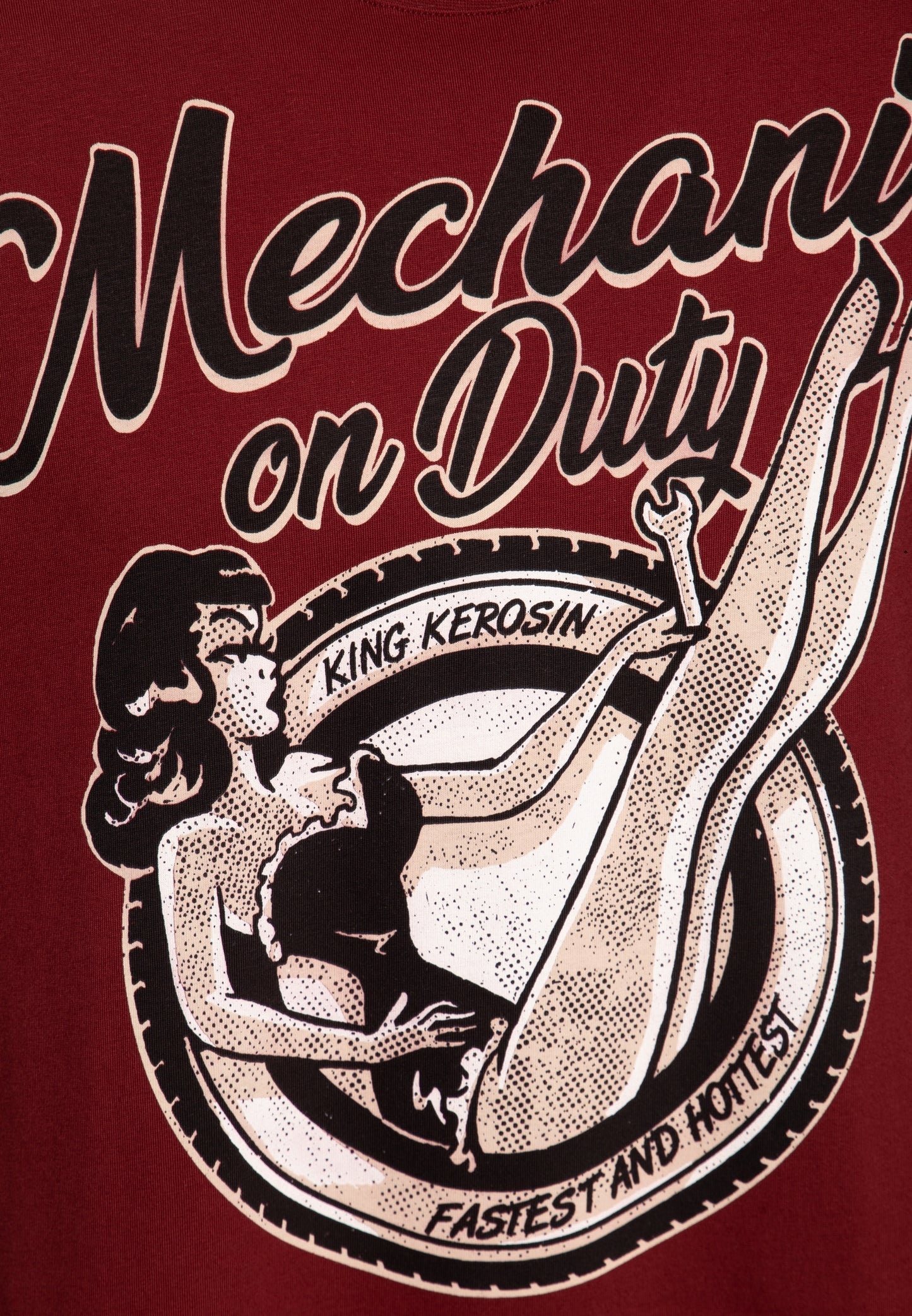 CLASSIC “MECHANIC ON DUTY” T-SHIRT 