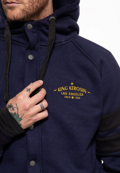 SWEATSHIRT JACKET WITH HOOD »RACE TEAM« 