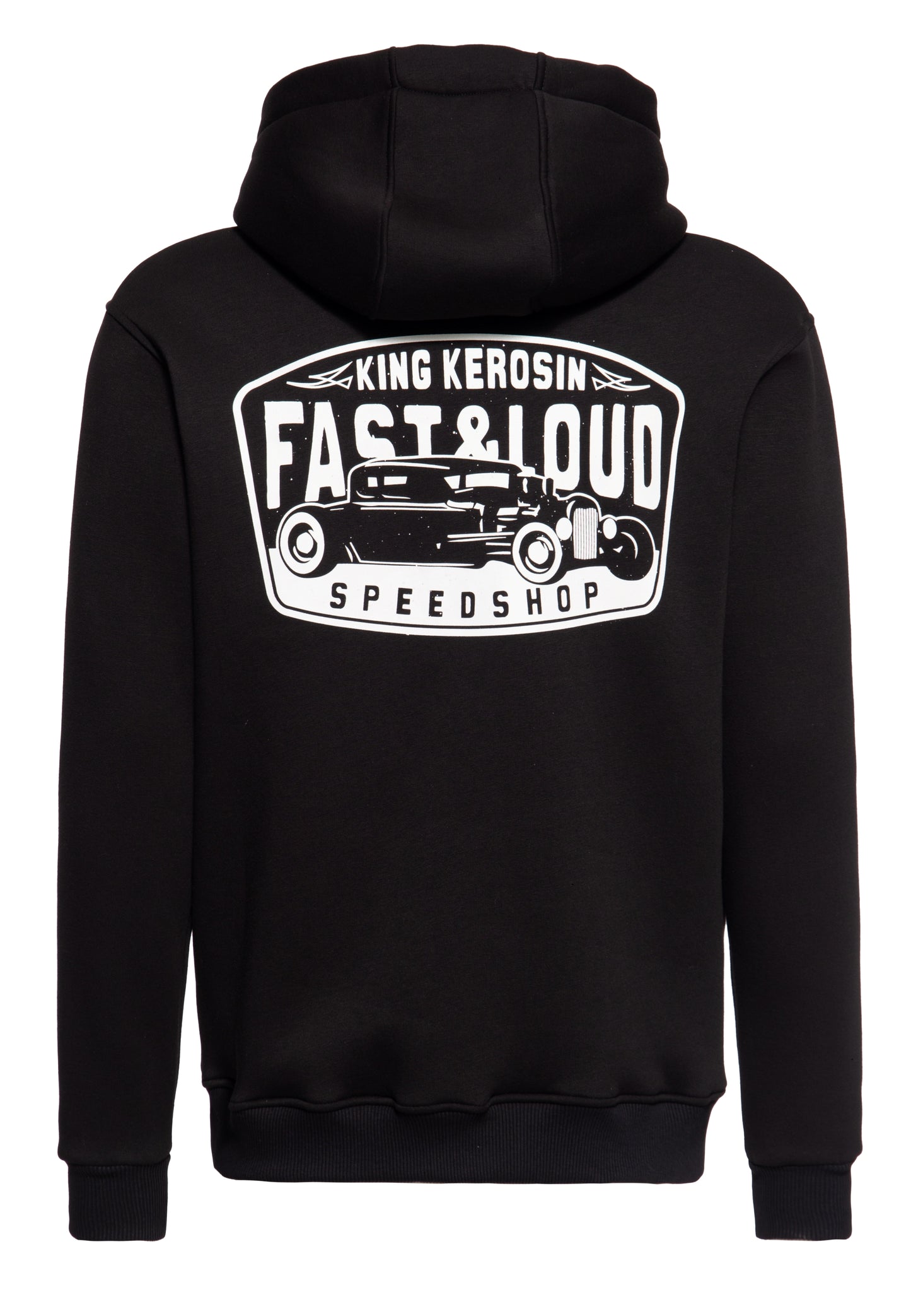 »FAST &amp; LOUD« ZIP-UP HOODED SWEATSHIRT JACKET 